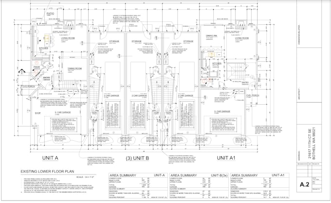 Gig Preview - Do site plans, architectural floor plans, elevations, sections for city permit