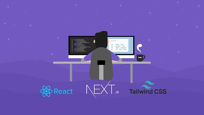 Gig Preview - Be your reactjs or nextjs tailwindcss frontend developer