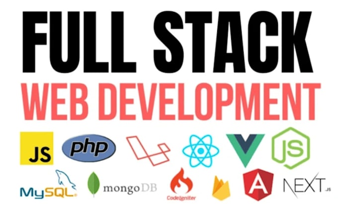 Gig Preview - Do website development as full stack web developer, backend frontend developer