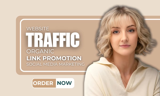 Gig Preview - Website link promotion on social media to increase organic website traffic