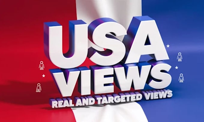 Gig Preview - Organic USA yt promotion, for your video to grow your views