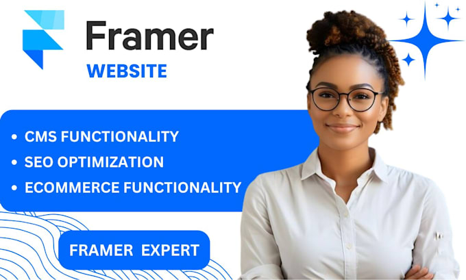 Gig Preview - Design framer website framer website framer landing page figma to framer