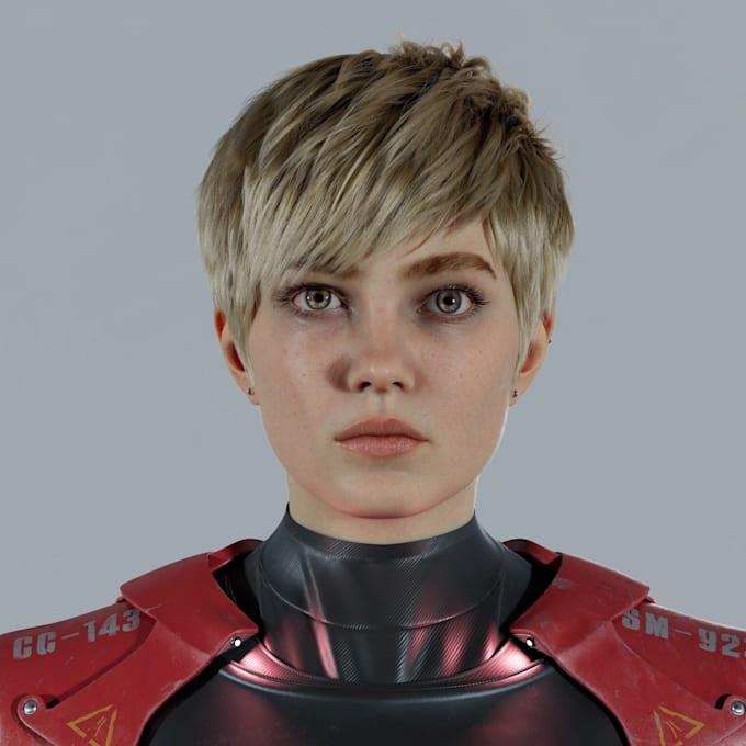 Gig Preview - 3d metahuman, metahuman character, 3d realistic model