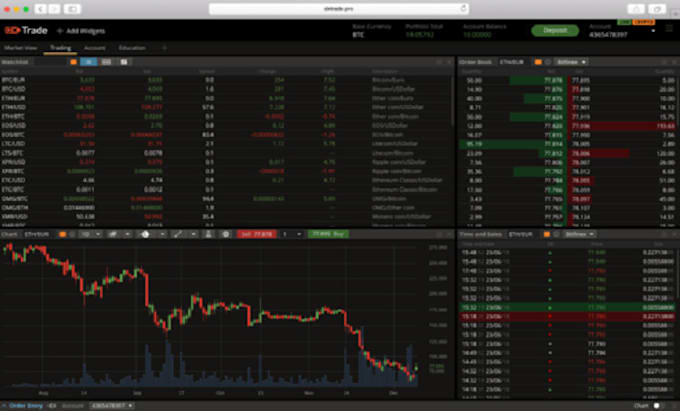 Gig Preview - Develop p2p crypto dex exchange website and trading platform with wallet app