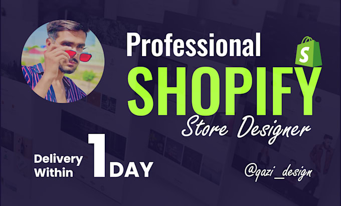 Gig Preview - Create your shopify dropshipping store, complete shopify website setup