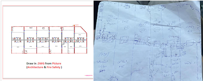 Gig Preview - Draw architecture floor plans for real estate agent