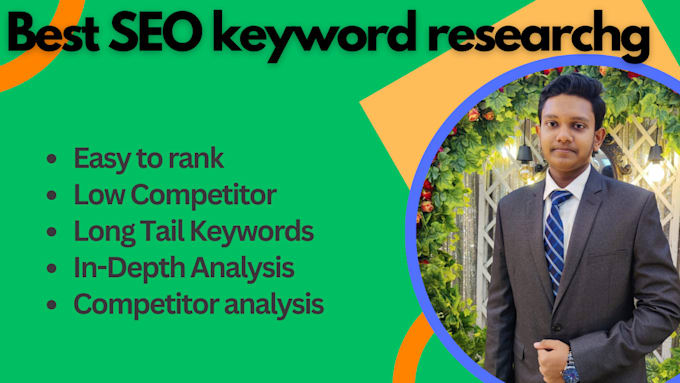 Bestseller - provide keyword research, and competitor analysis to rank first