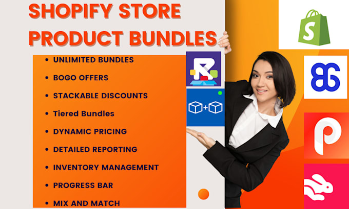 Gig Preview - Setup shopify product bundles pumper bogos bundler fast bundle unlimited bundle