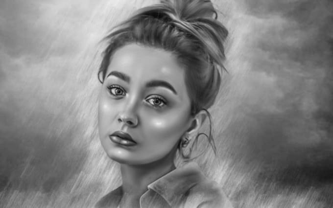 Gig Preview - Draw a beautiful pencil portrait in just 48 hours