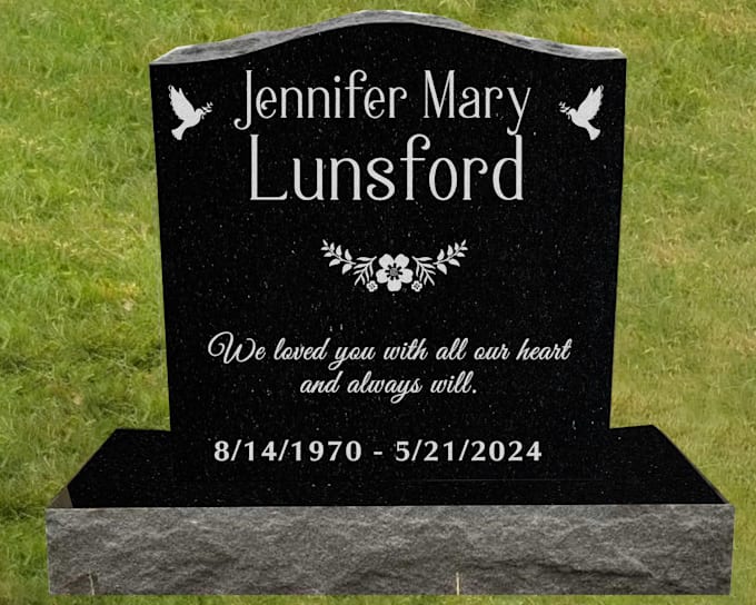 Gig Preview - Make professional headstone, pet memorial stone designs