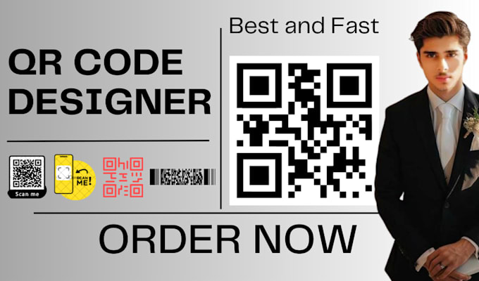 Gig Preview - Create professional qr codes with logo 1 hour