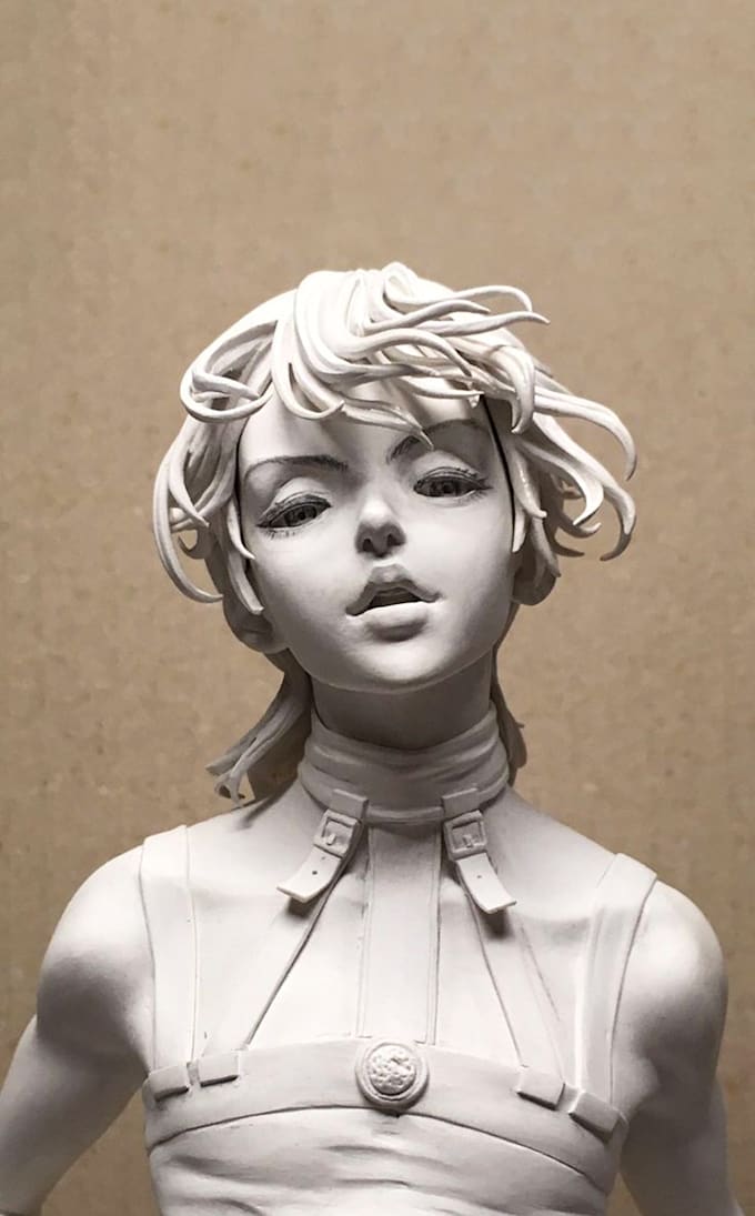 Gig Preview - Sculpt a 3d model and character for 3d printing, model your characters in 3d