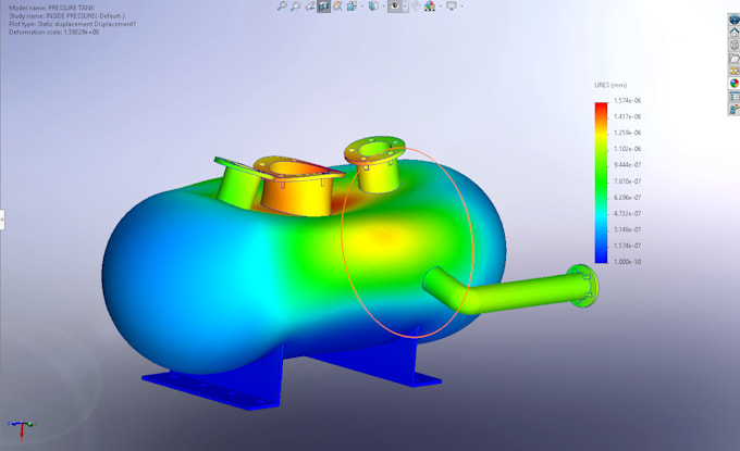 Gig Preview - Design 3d cad solidworks and ansys projects