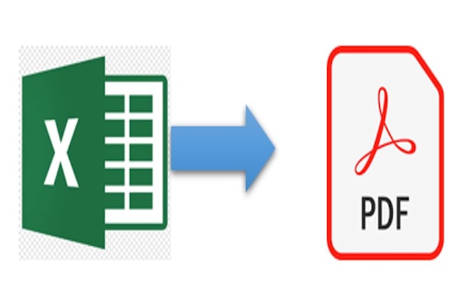 Gig Preview - Convert excel file to PDF file