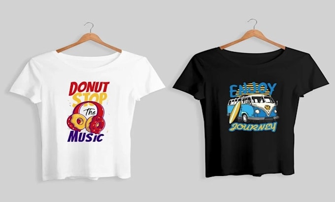 Gig Preview - Create a custom t shirt design for merch and teespring