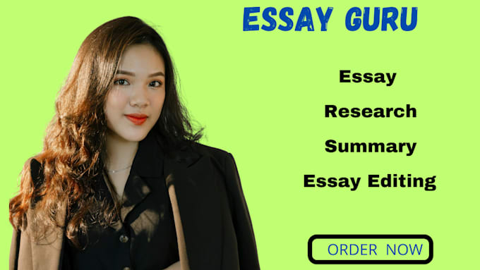 Gig Preview - Do urgent essay writing as an essay writer