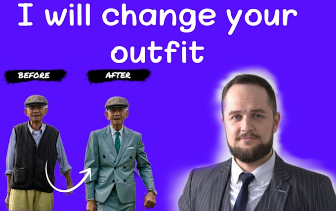 Gig Preview - Professionally change  your outfit to impress your friends