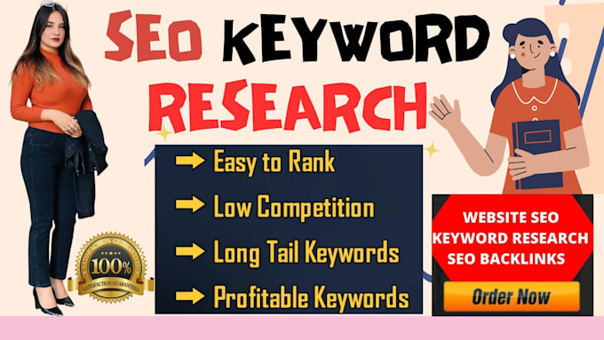 Gig Preview - Do SEO keyword research including guest posting backlinks