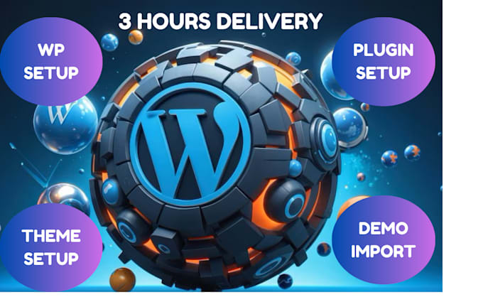 Gig Preview - Urgently wordpress  fast theme plugin installation with demo import