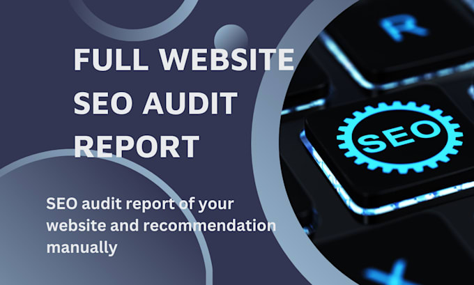 Gig Preview - Seo audit for your full website in CSV