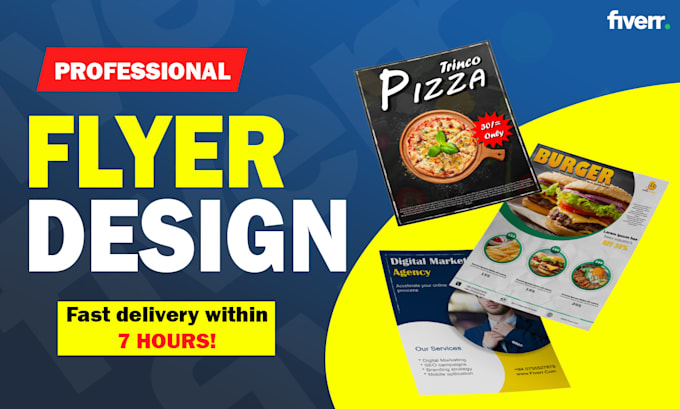 Bestseller - do professional flyer design and brochure design