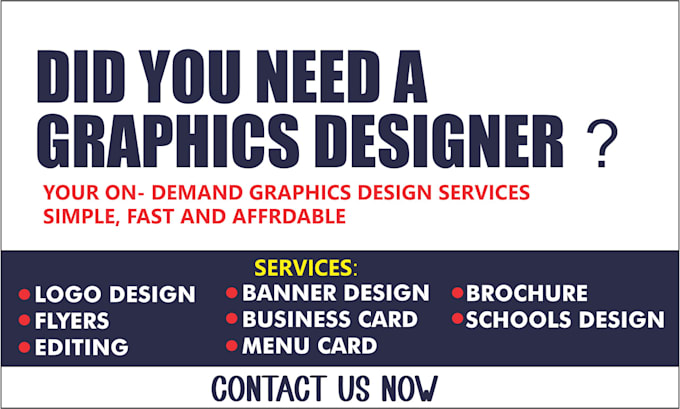 Gig Preview - Design any graphics design services