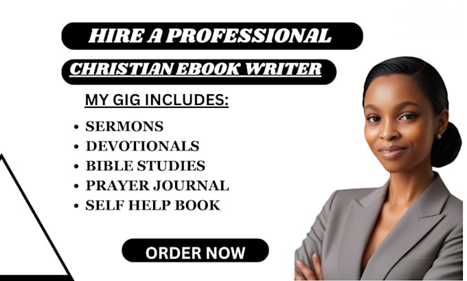 Gig Preview - Proof read christian book ghostwrite christian ebook prayer journal sermon