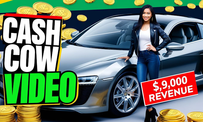 Bestseller - cash cow videos, cash cow channel, youtube automation, automated cash cow