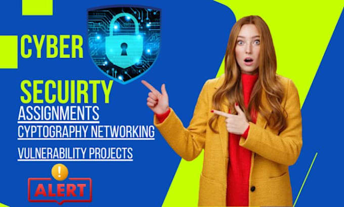 Gig Preview - Do cyber security assignment, cryptography networking and vulnerability projects