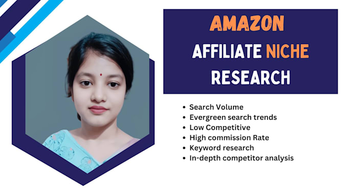 Gig Preview - Amazon affiliate niche finalize and keyword research