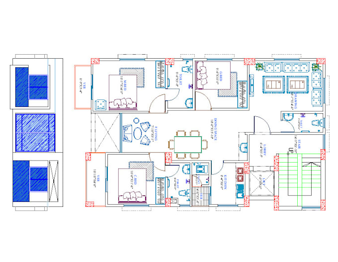 Gig Preview - Be your architect, draftsman for house plan, 2d floor