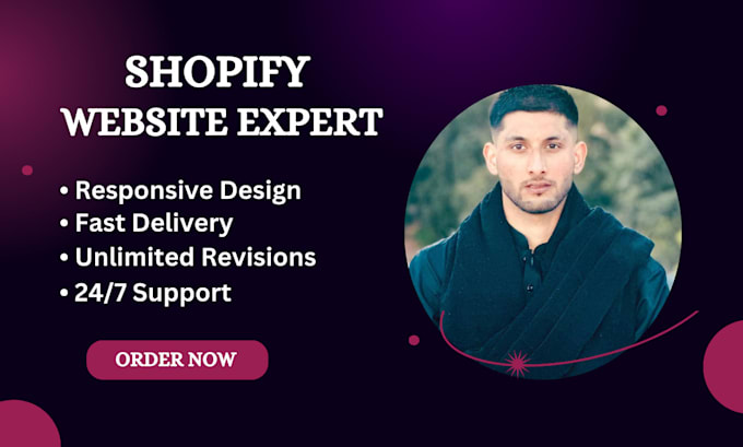 Gig Preview - Build a passive income shopify store or dropshipping website for you