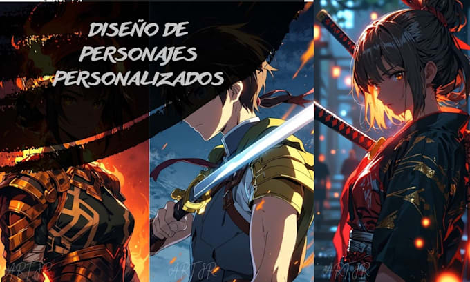 Gig Preview - Diseño de personajes de estilo anime