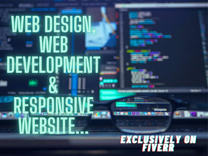 Gig Preview - Do web design, web development and responsive website