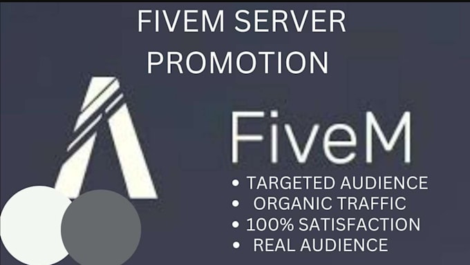 Gig Preview - Do superfast fivem server promotion discord server promotion fivem advertisment