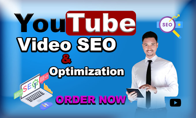 Gig Preview - Youtube video SEO and optimization for top search results