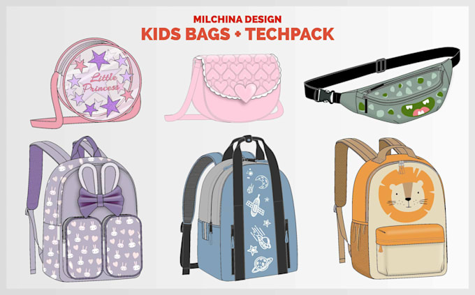 Gig Preview - Kids hand bag and backpack