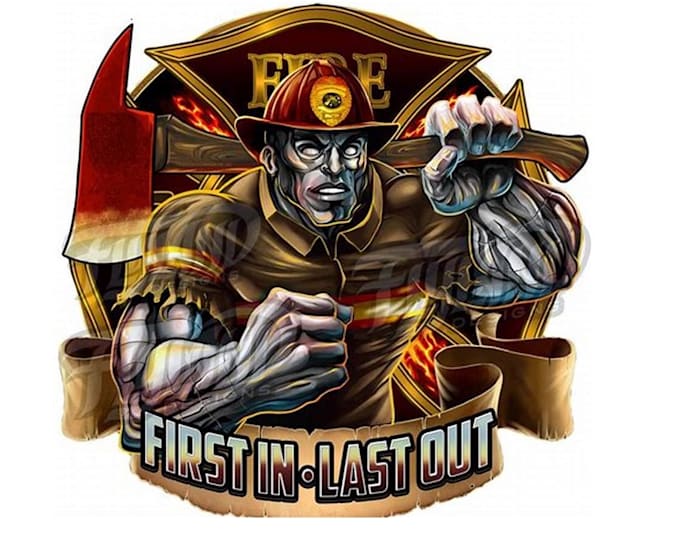 Gig Preview - Design high quality firefighter logo with free source file