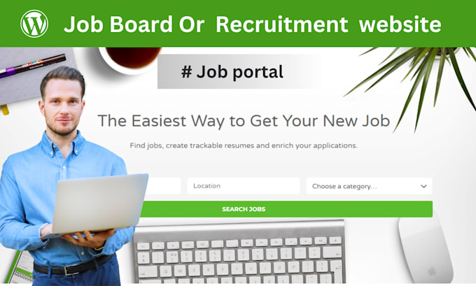 Gig Preview - Develop job board or job portal website on wordpress