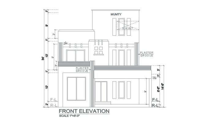 Gig Preview - Make 2d architectural designs, redraw and modify drawings