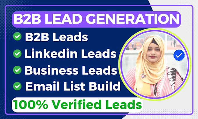 Bestseller - do b2b lead generation, prospect email list building, and business lead scraping