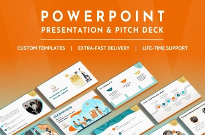 Gig Preview - Create professional presentation slides design