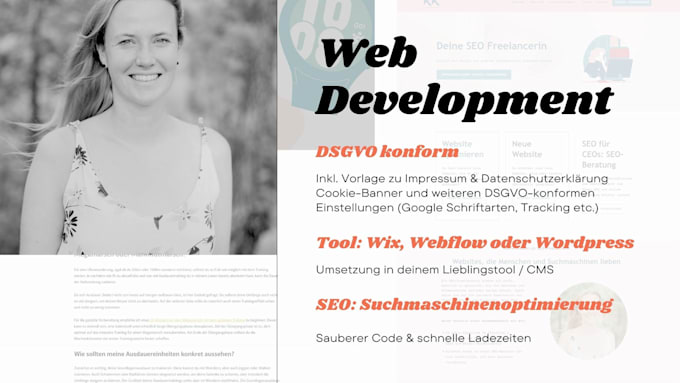 Gig Preview - Create a homepage, webseite, landing page oder blog