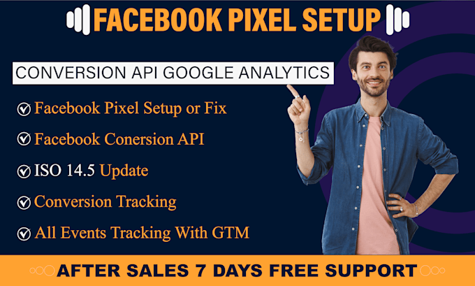 Bestseller - set up facebook pixel for tracking and optimization to improve ads