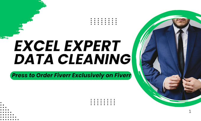 Gig Preview - Clean your data in excel, data cleaning, format and sorting and duplicate remove