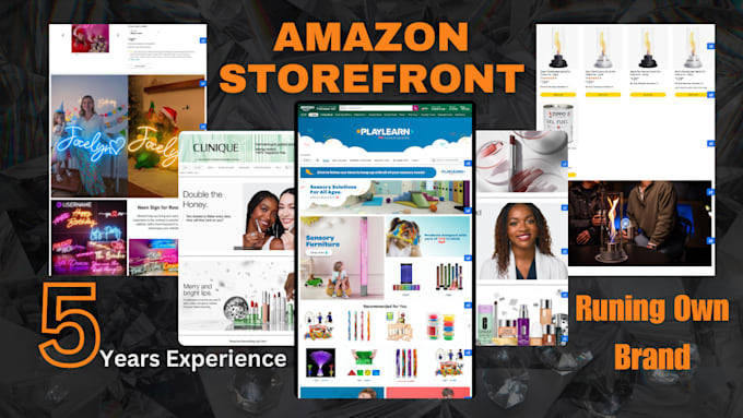 Bestseller - design professional amazon storefront, a plus content or ebc