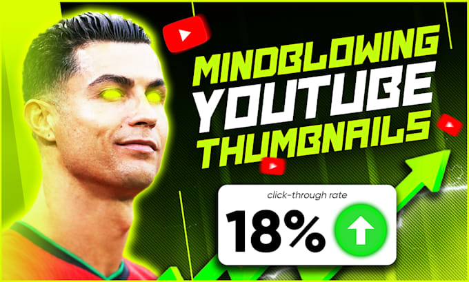 Bestseller - design attractive youtube thumbnails