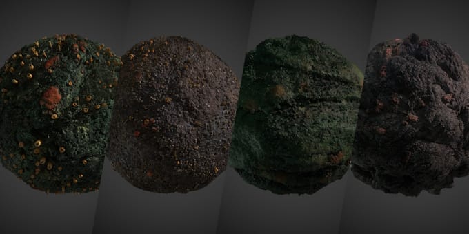 Gig Preview - Create pbr materials and textures in substance designer