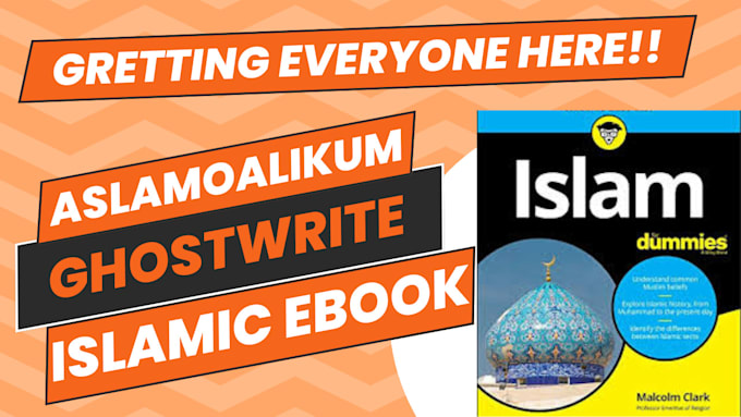 Gig Preview - Ghostwrite authentic islamic ebooks