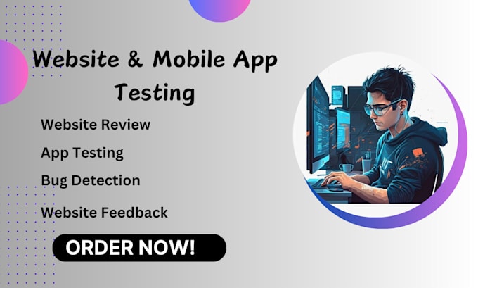 Bestseller - do user testing product testing IOS beta app website review